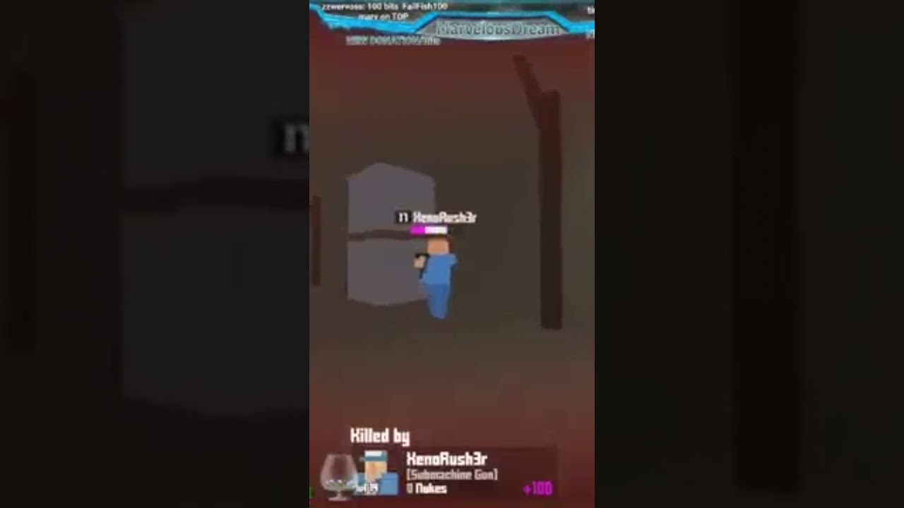 Speed hacks? Glitch on Krunker #shorts #krunker #funny #shorts