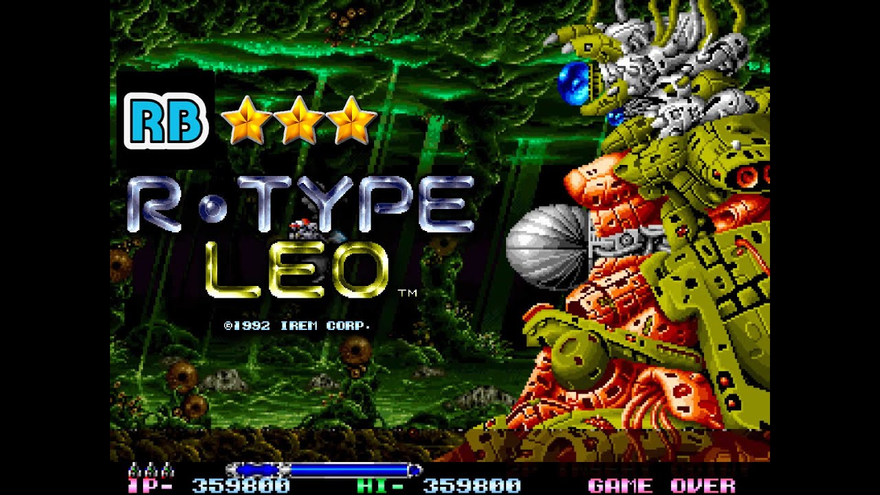 1992 [60fps] R-Type Leo Nomiss ALL