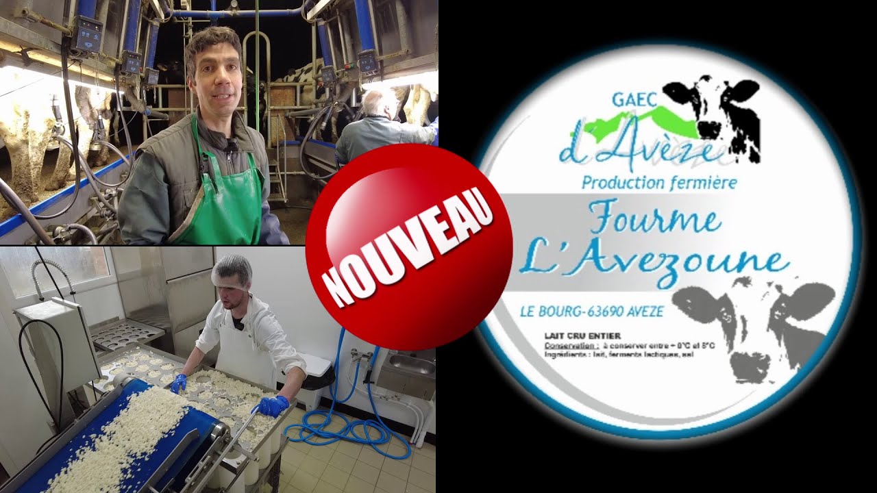 Frédéric et Erwan nouvellement associés du GAEC d'AVEZE, producteurs de FOURME d'AMBERT 