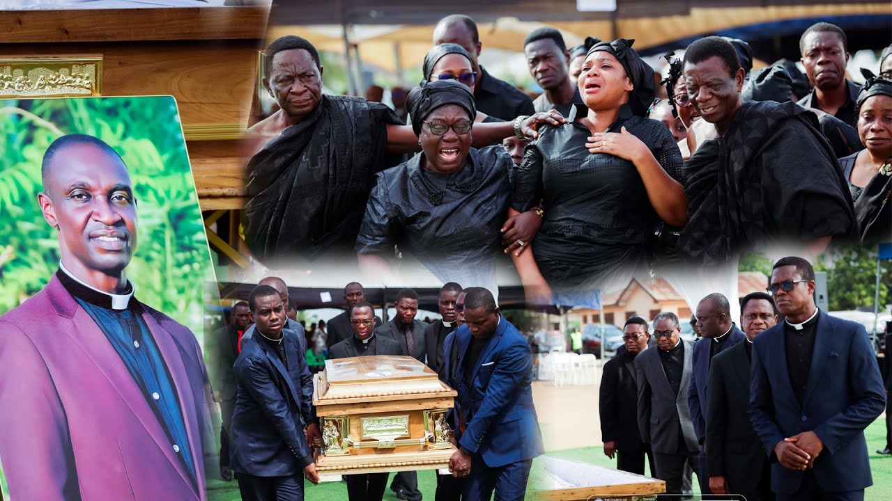 The Church of Pentecost gives befitting burial to the late Apostle Isaac Ayerakwa💐😭