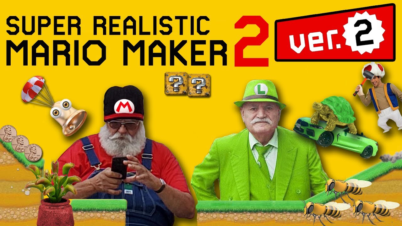 New Updates in Version 2.0 of Super Realistic Mario Maker 2!