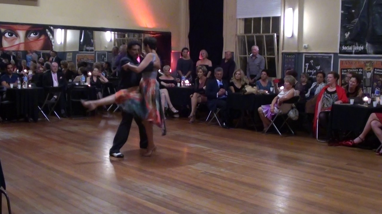 Cecilia Gonzalez y Albano Goldenberg Performances at  Tango Bajo Milonga