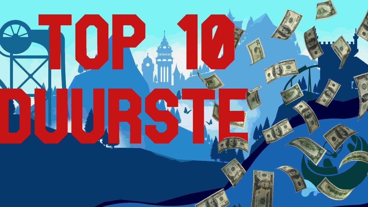 Top 10 duurste Efteling attracties