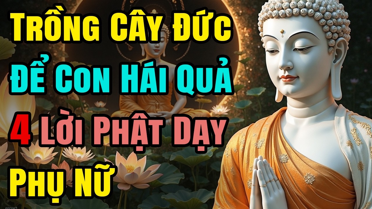 Trồng Cây Đức Để Con Hái Quả: 4 Lời Phật Dạy Phụ Nữ