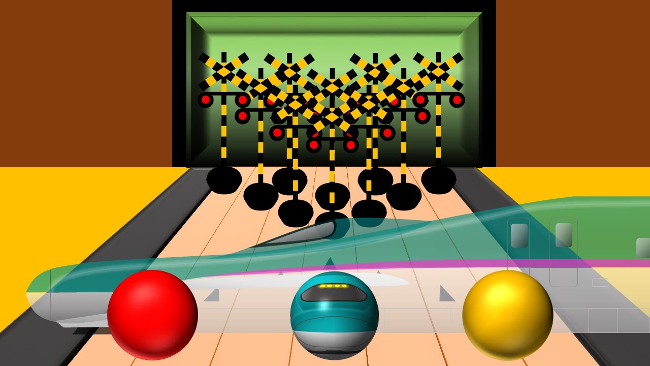 踏切ボウリング | fumikiri bowling | こどもアニメ