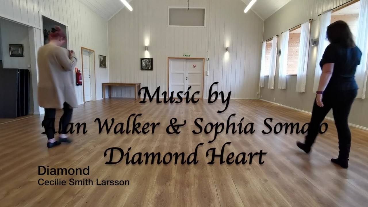 Diamond, improver level line dance