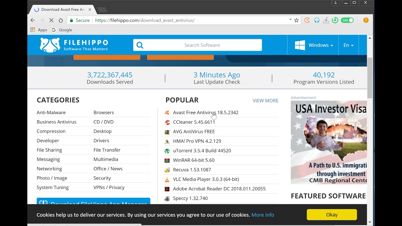 downloading something from filehippo