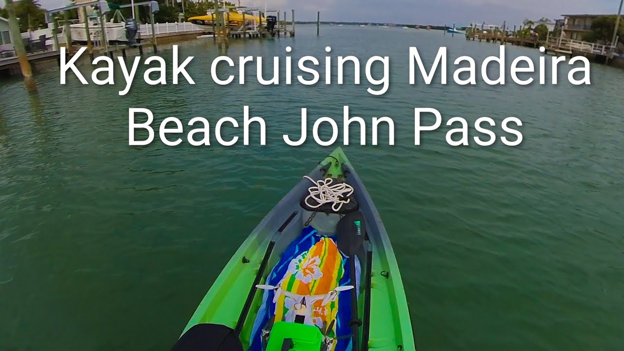 Cruising around Johns Pass Madeira Beach on Electric Motor