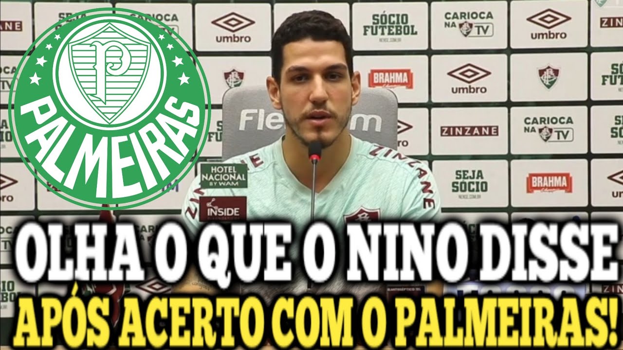 BOMBA NO PALMEIRAS! NINO E JHON ARIAS CHEGANDO PRA REFORÇAR O VERDÃO! NOTÍCIAS DO PALMEIRAS HOJE