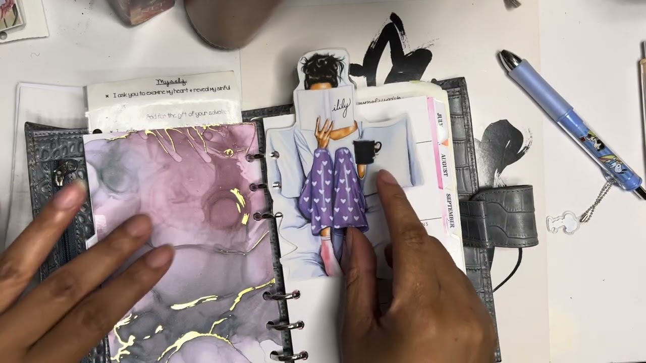 Hobby Lobby pick up and setup of new inserts for rings planner 