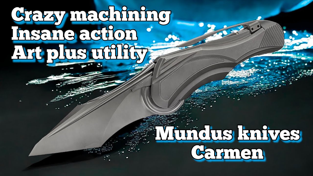 A jaw dropping piece of art from Mundus Knives - The Carmen