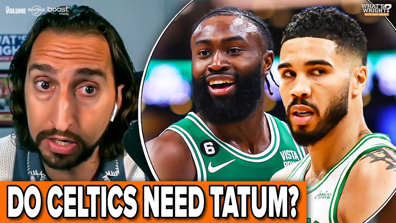 Do Celtics need Jayson Tatum for NBA Finals run? Jaylen Brown NBA MVP? | Nick Wright