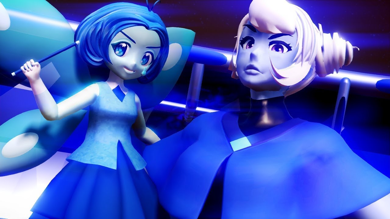 [Steven Universe animation] Scape part 2 (Holly Blue Agate + Aquamarine)