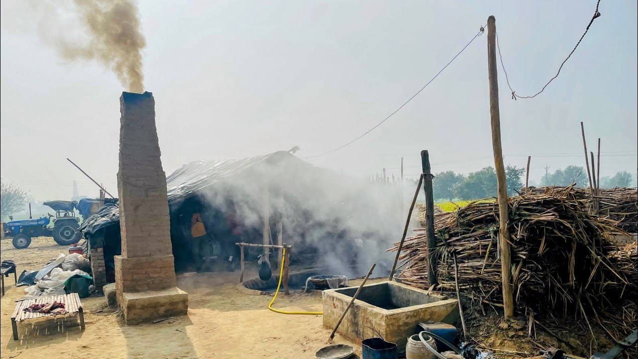 Desi Gur (Jaggery) Making Process