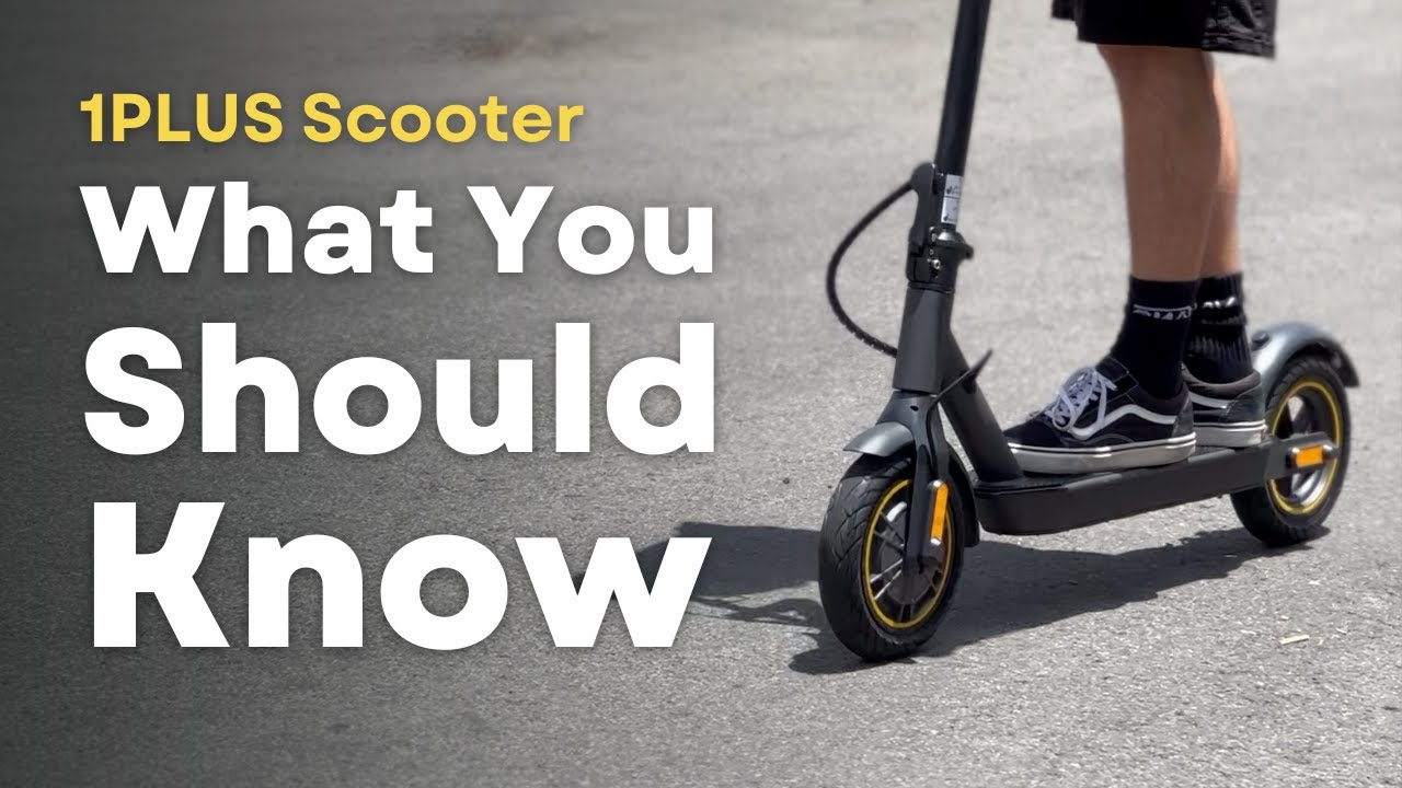 1 Plus Electric Scooter Review (Amazon Electric Scooter Review)