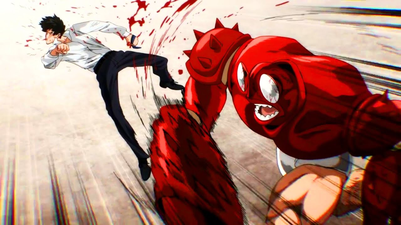 Saitama's First Fight | Saitama VS Crablante | One Punch Man