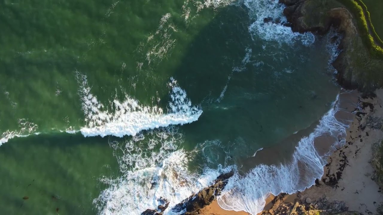 Drone - Le Pouldu / Côte de Clohars-Carnoët, Bretagne