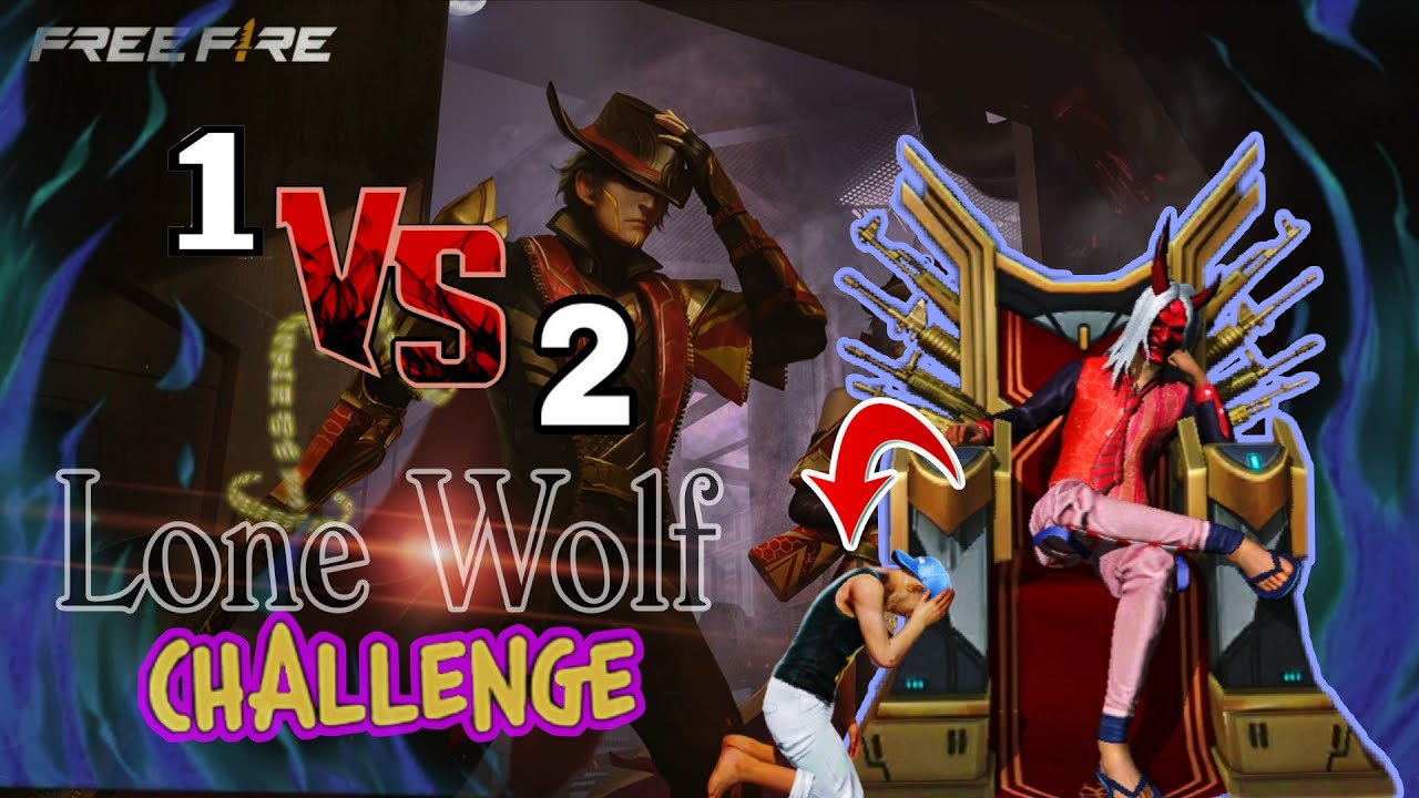 Lone Wolf Only had ☠️ | ‎⁨@RKFF_YT01⁩  | Challenge #freefirevideos 