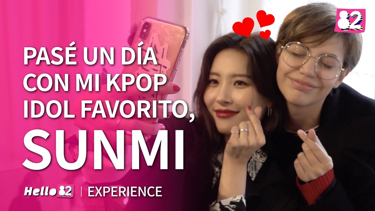 Pasé un día con mi KPOP idol favorito, SUNMI (선미)