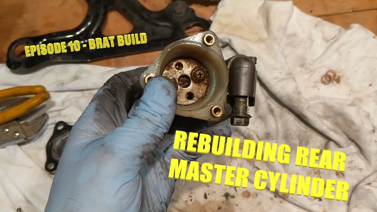 Yamaha XS1100 Rear master cylinder rebuild - Brat Build - Episode 10