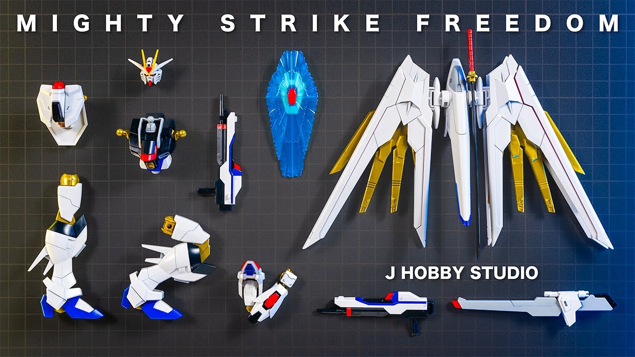 Gundam Seed Freedom HG Mighty Strike Freedom | Gunpla Speed Build