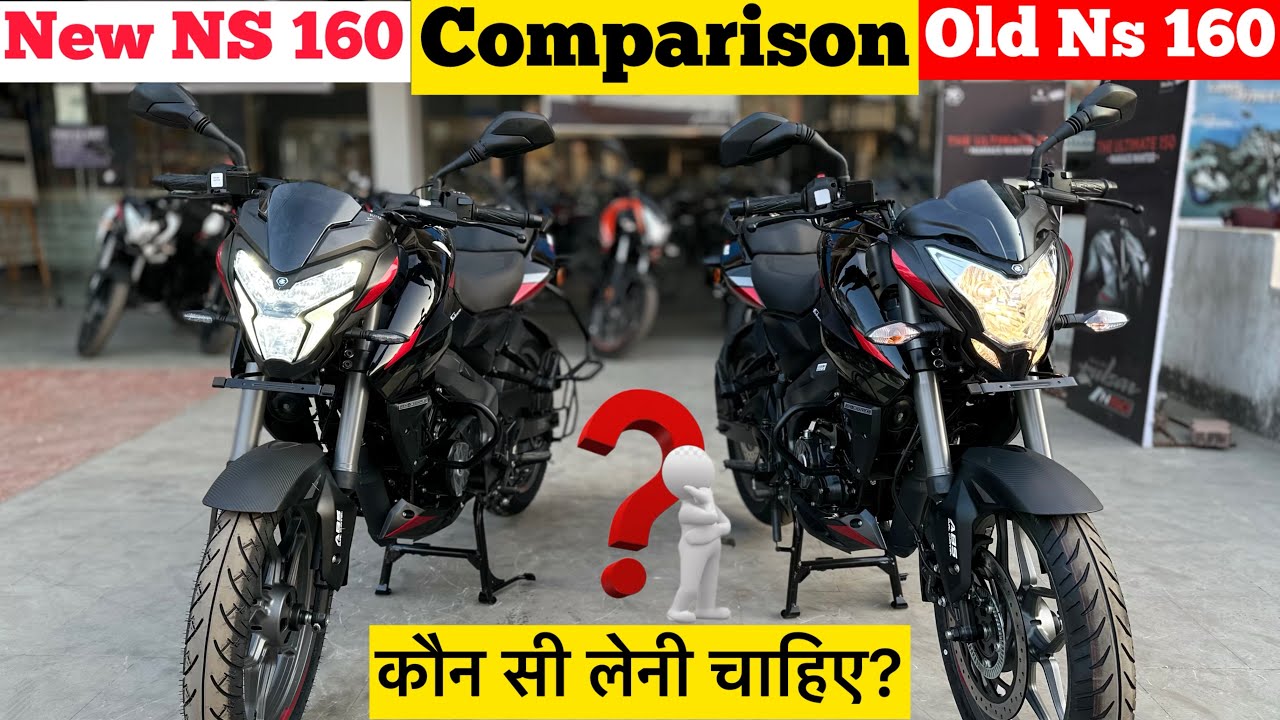 Bajaj Pulsar Ns 160 New 2024 Vs Ols Ns 160✌️Details Comparison | New Pulsar Ns 160 Vs Old Ns 160