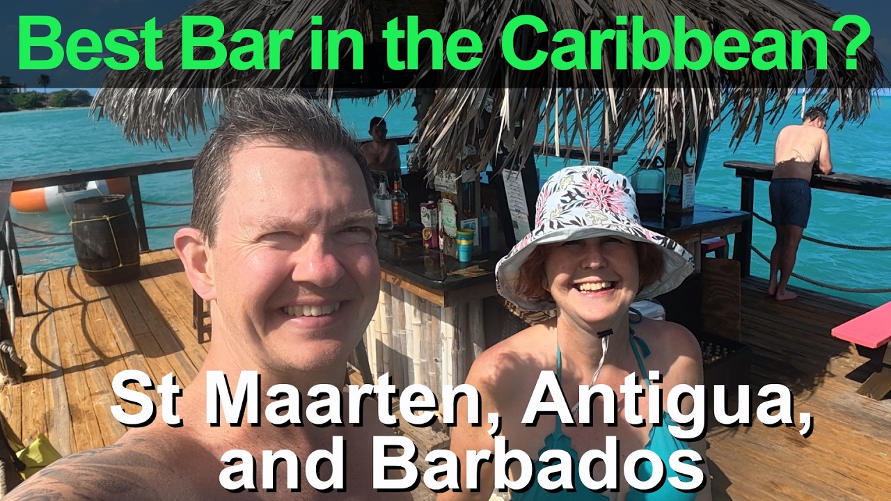 P&O Britannia Caribbean Cruise Jan26 | World's best bar? | St Marteen Antigua Barbados (Trip t-44e3)