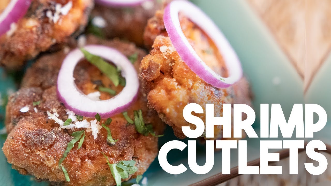Shrimp or Prawn Cutlets | Goan style Dangar | Kravings