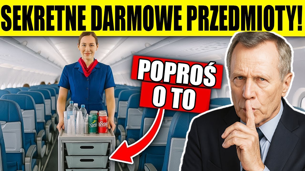 14 DARMOWYCH RZECZY, o które Możesz Poprosić w Samolocie i na Lotnisku!