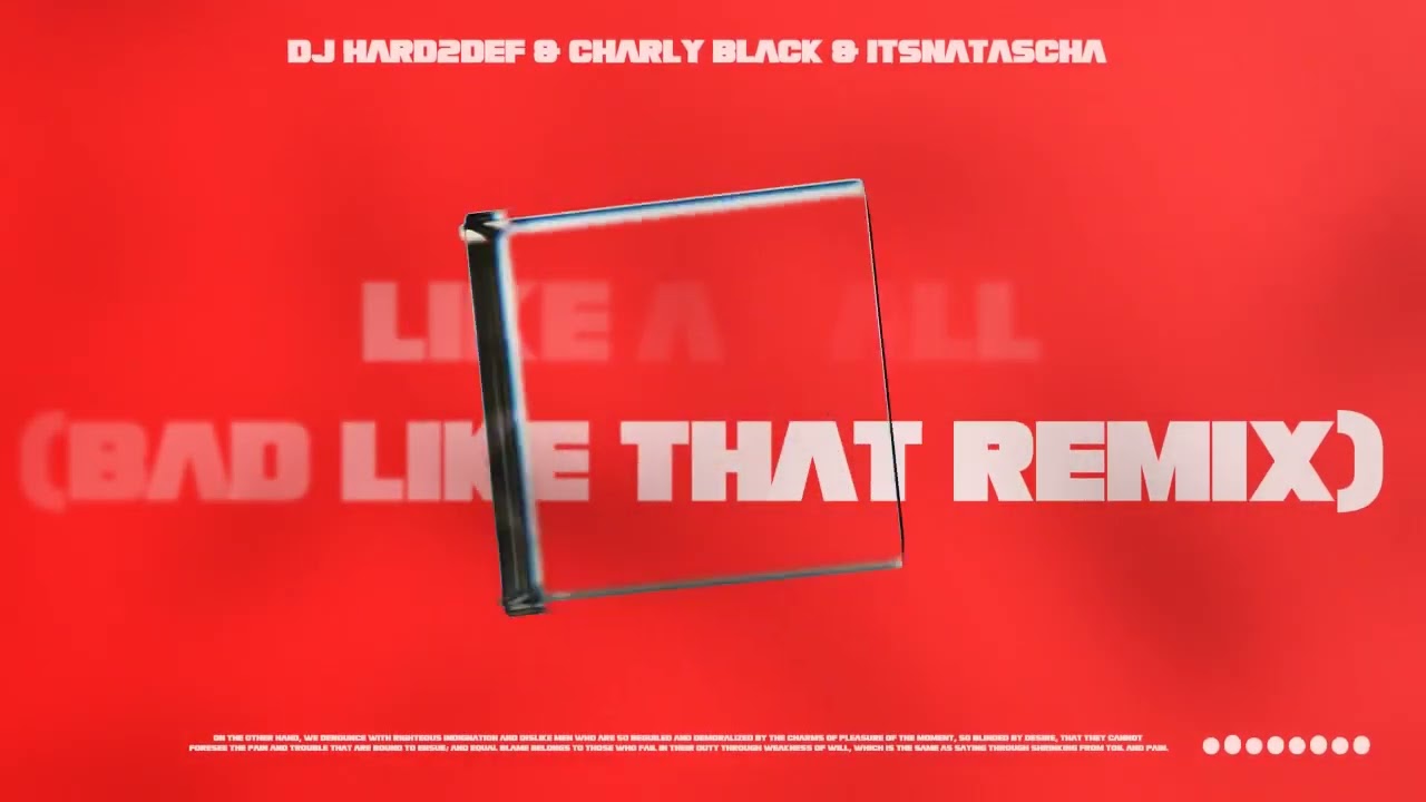 DJ Hard2Def & Charly Black & ItsNatascha - Like a Ball (Bad like that Remix) - 2023