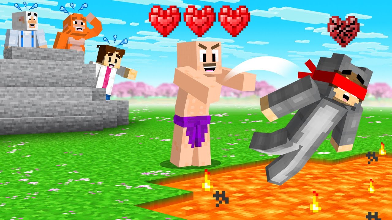 TROLLING My Friend in Minecraft Cherry Island!
