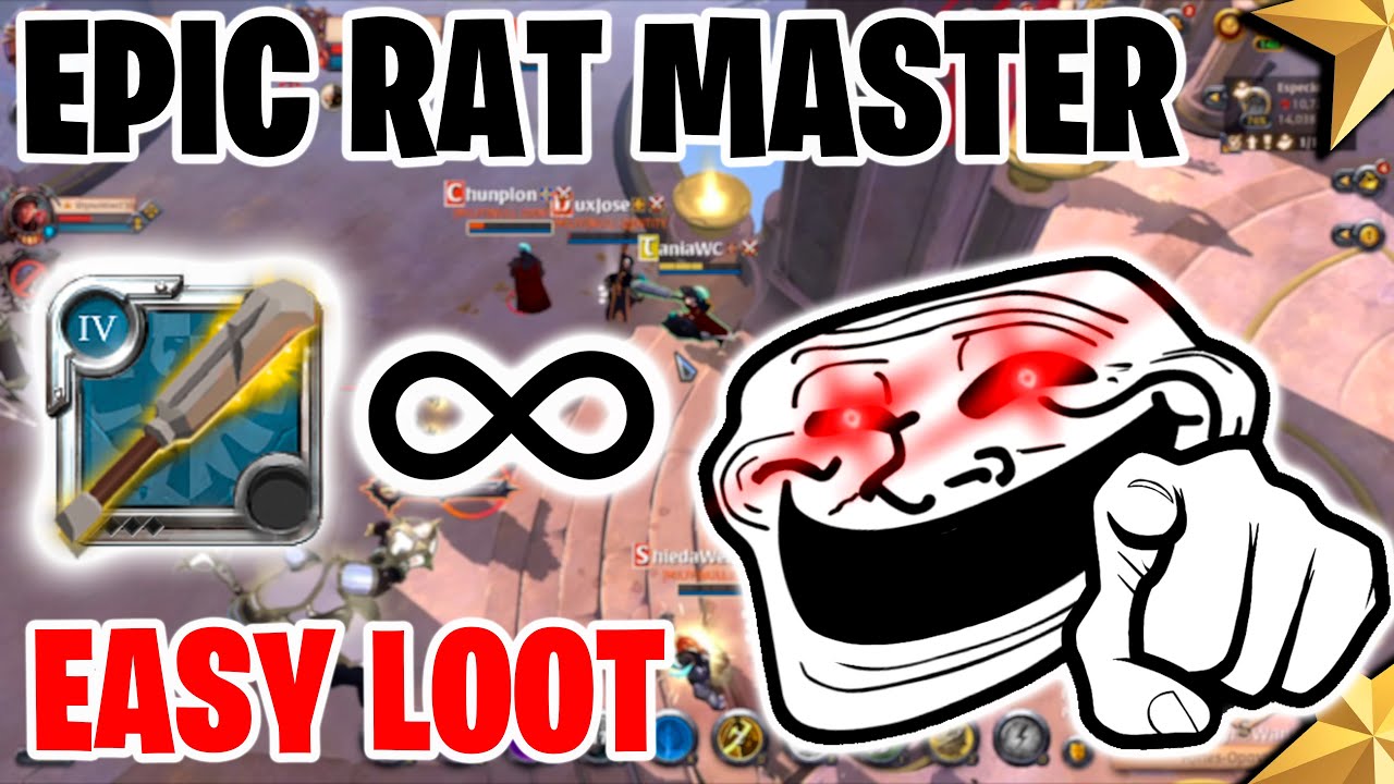 🐀EPIC RAT MASTER IN AVALON🐀| MENACE IN ROADS | ALBION ONLINE | Ep34.
