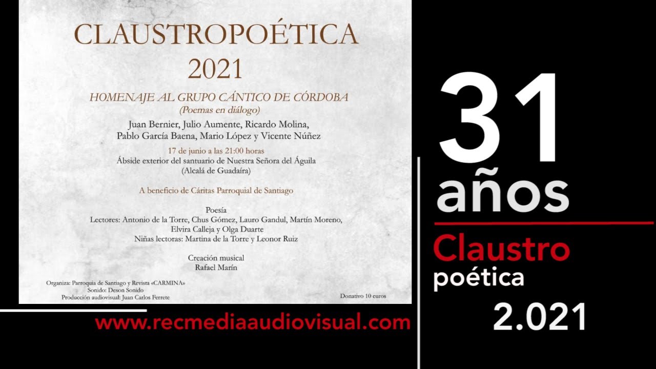 Claustro Poética 2021