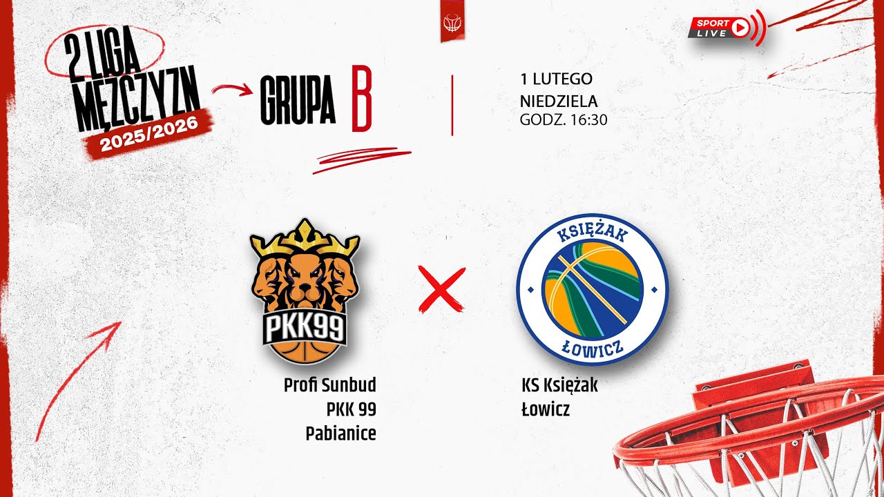 Profi Sunbud PKK 99 Pabianice - KS Księżak Łowicz (2 LM)