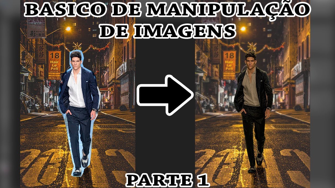 Básico de Manipulação - Parte 1 | Ambientação/Ajustes de Cores | Photoshop
