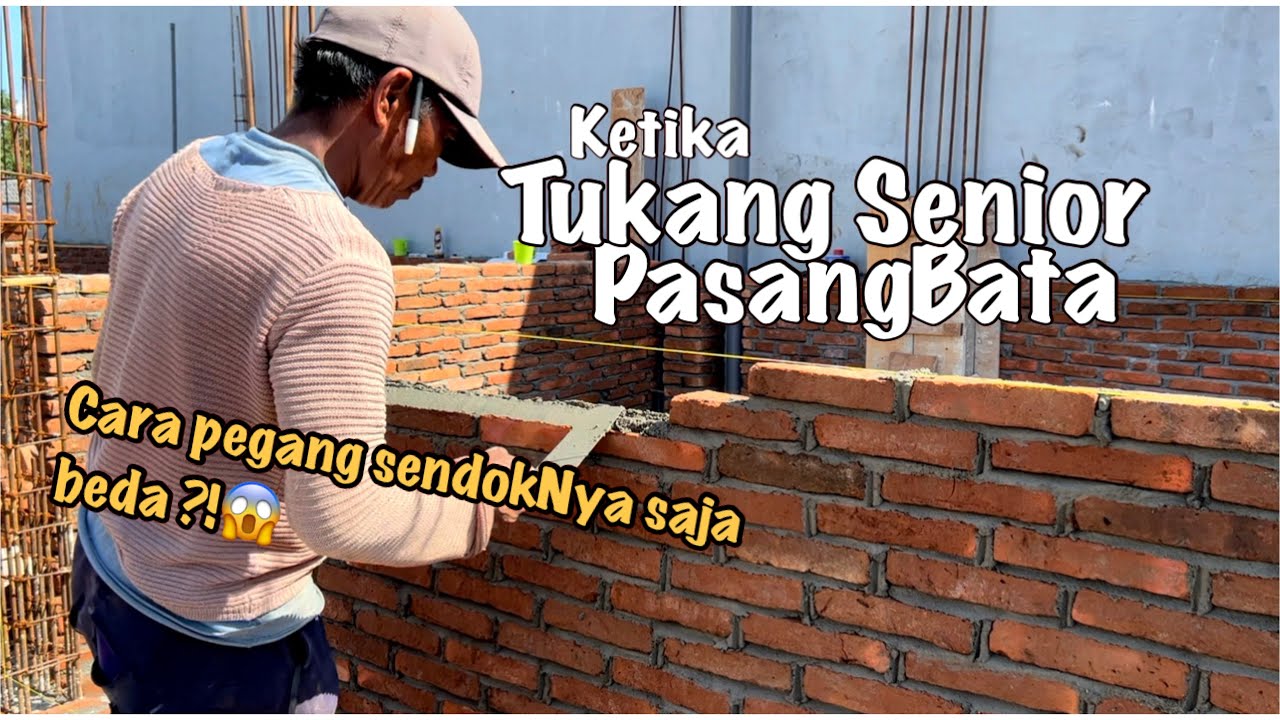 #22 Cara Pasang Bata Merah Cepat dan Rapi Ala tukang Senior