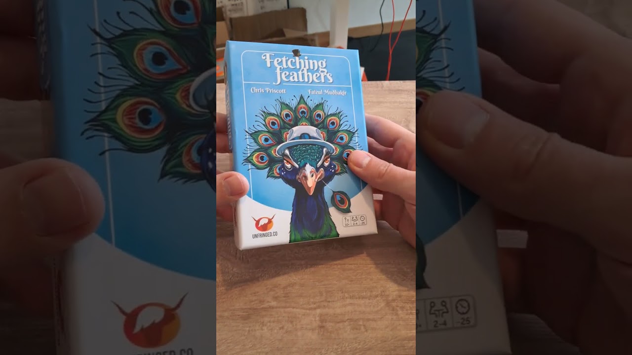 D.O.T & Fetching Feathers Production copy unboxing