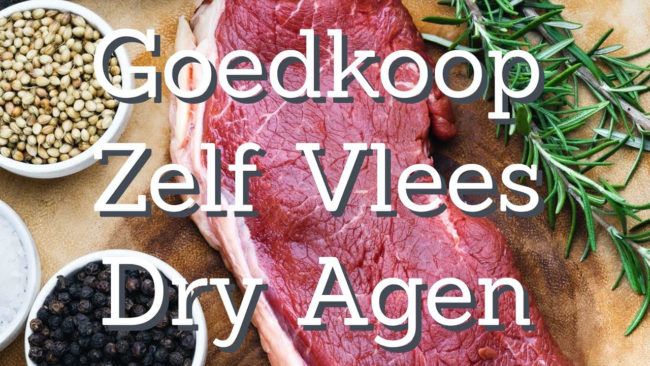 Zelf vlees Dry Agen is makkelijk en goedkoop!