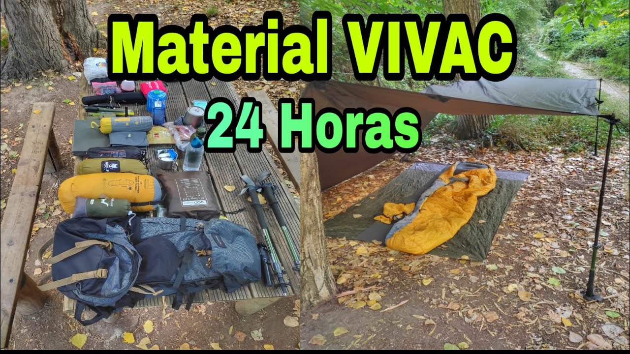 Mi Mochila de VIVAC de 24 Horas en la MONTAÑA