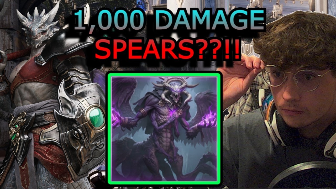 1,000 DAMAGE SPEARS - Predecessor Ranked Gameplay