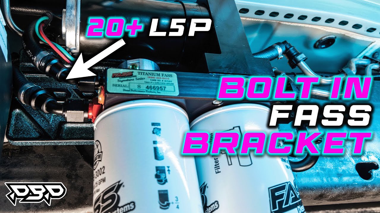 20 PLUS L5P BILLET FASS BRACKET MOUNT!!