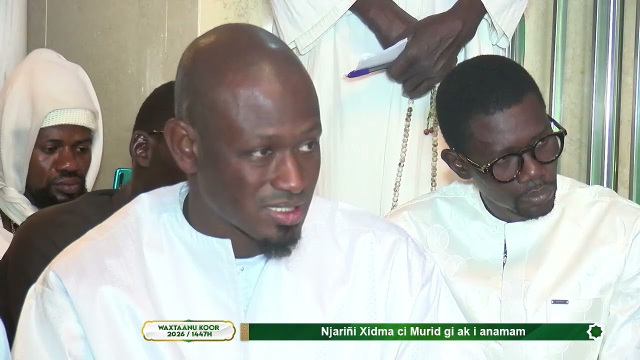 Waxtaanu Koor 1447H   2026 | Grand Mosqueé de Touba 6eme jour GMT Avec Sëriñ Maamuun Mbàkke Faadil