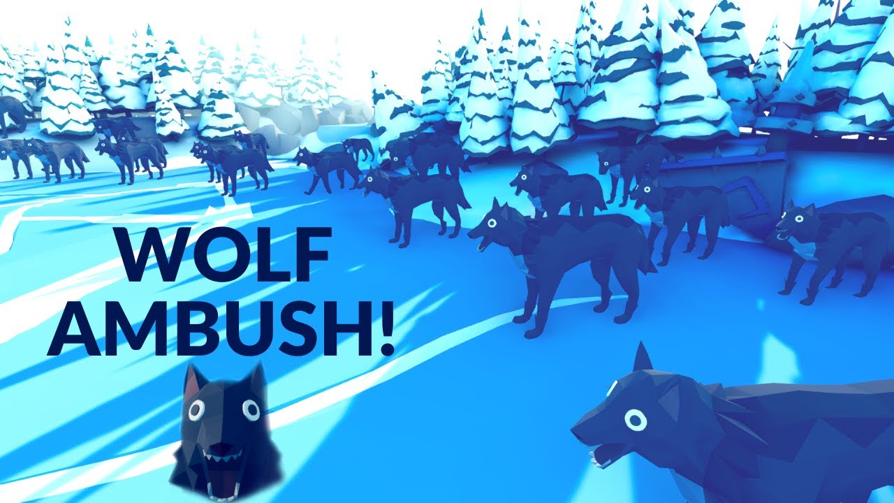 WOLF AMBUSH 🐺🐺🐺 | TABS - Totally Accurate Battle Simulator