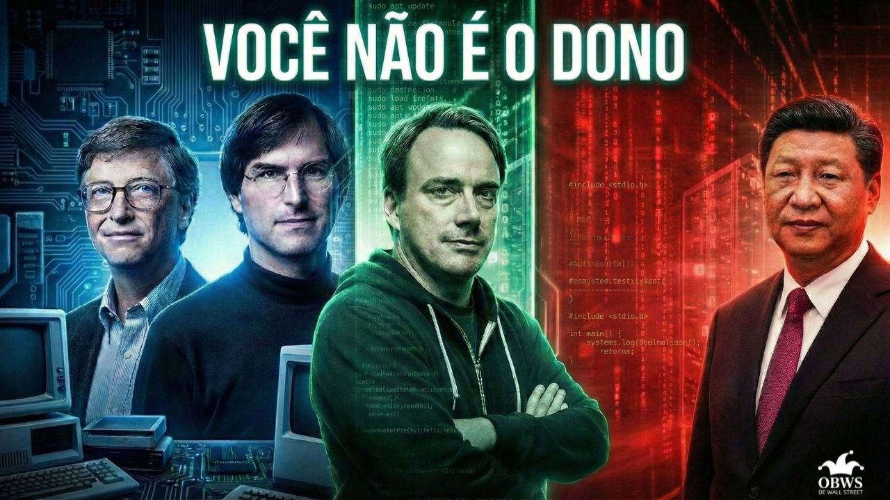 A Grande Mentira dos Sistemas Operacionais Você Não é o Dono