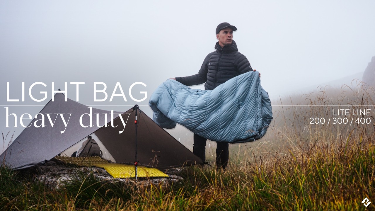 Lite Line: ultralight 2-3 season down sleeping bag by Cumulus®