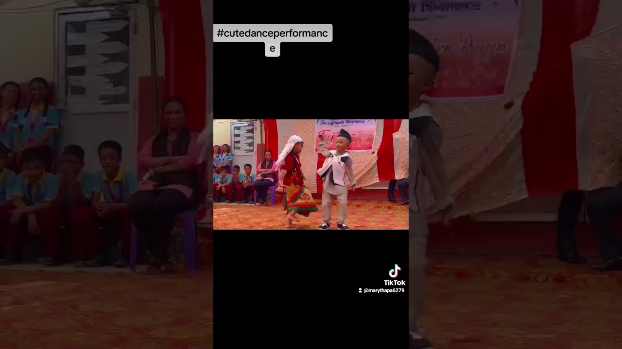 Dance performance of Alpha Lumbini English Boarding School.