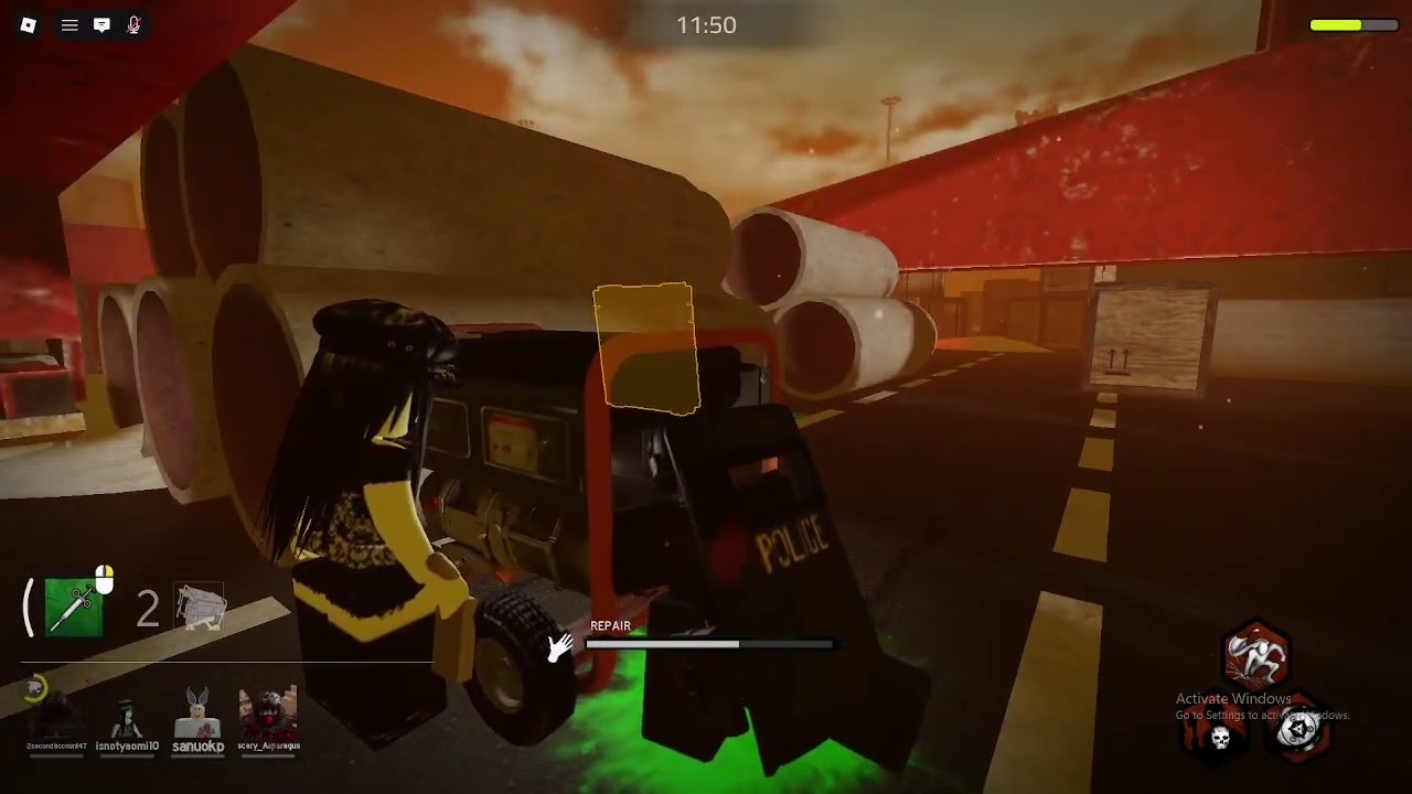 Within 4min the killer left the game Violence District ￼