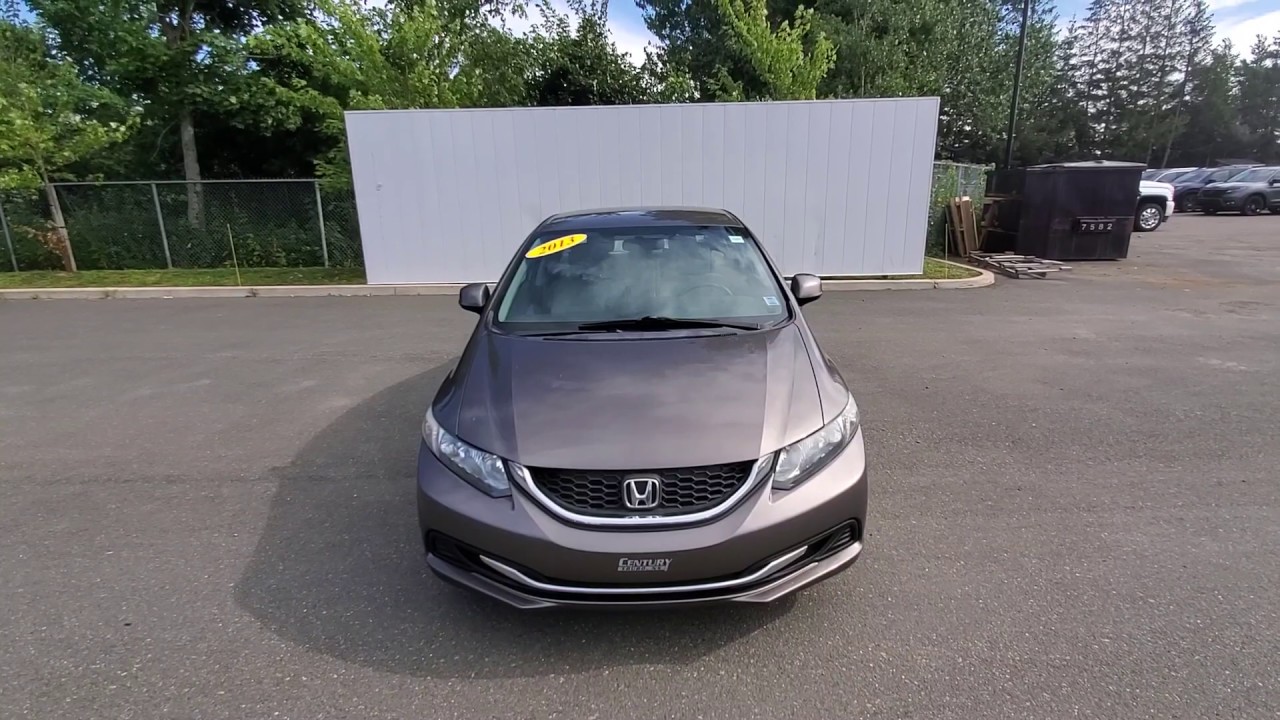 902-897-1700 Century Honda Used 2013 Honda Civic LX Man For Sale Truro Nova Scotia