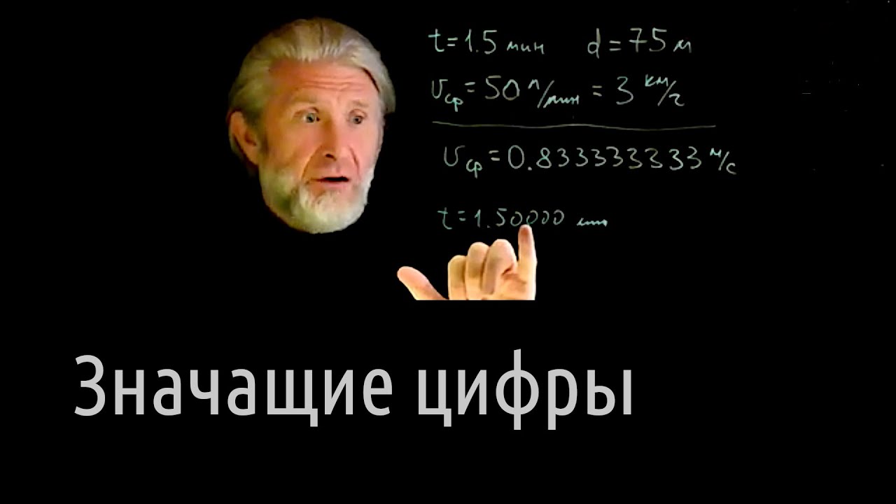 Погрешности 1. Значащие цифры