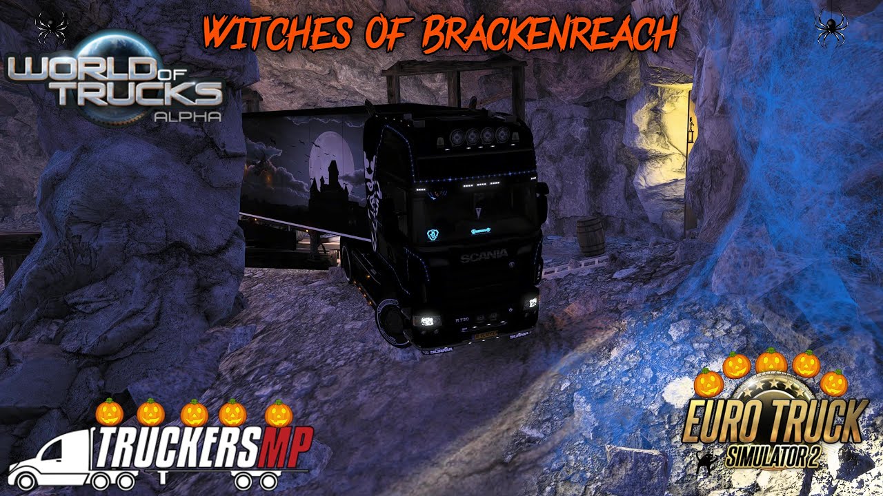Ведьмы Бракенрича 2025 TruckersMP🎃(4) Euro Truck Simulator 2